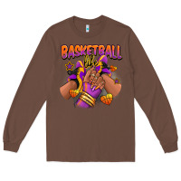 Chestnut Basketball life afro girl sneakers Long Sleeve Tee - RanaPortraitStore