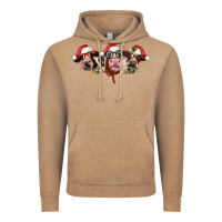 Vintage Coffee christmas holstein cows Vintage Hoodie - LillyAllenDesigns