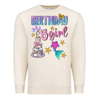Sandshell birthday girl 5 Premium Sweatshirt - BundleAndBundleShop