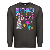 Smoke birthday girl 5 Premium Sweatshirt - BundleAndBundleShop