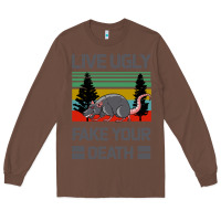 Chestnut Lıve Ugly Fake Your Death Long Sleeve Tee - Bettercallsaul