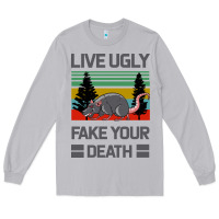 Moon Dust Lıve Ugly Fake Your Death Long Sleeve Tee - Bettercallsaul