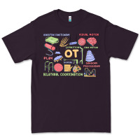 Plum biliteral coordintiom Premium Tee - MaliasSmallBusiness