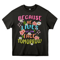 Asphalt because he lives face tomorrow Heavy Core Tee - MaliasSmallBusiness