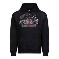 Black autism avareness Urban Hoodie - SublimationCraftShop