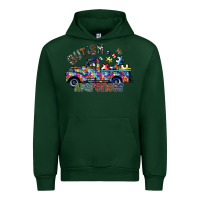 Foreset Green autism avareness Urban Hoodie - SublimationCraftShop