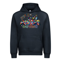 Navy autism avareness Urban Hoodie - SublimationCraftShop
