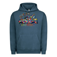 Pigment Midnight Navy autism avareness Urban Hoodie - SublimationCraftShop