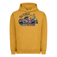 Pigment Peanut Butter autism avareness Urban Hoodie - SublimationCraftShop