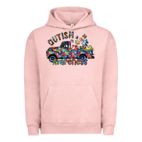 Pigment Salmon autism avareness Urban Hoodie - SublimationCraftShop