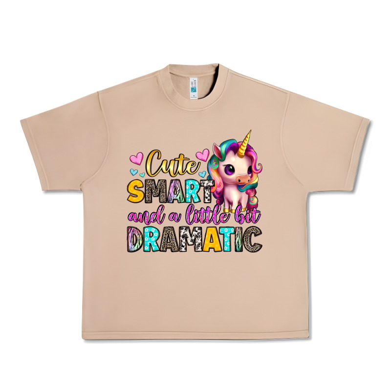 Cute Smart And A Little Bit Dramatic Urban Heavy Tee by Artiststas | Teevron