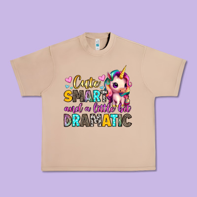 Cute Smart And A Little Bit Dramatic Urban Heavy Tee Designed By Artiststas