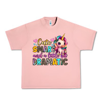 Salmon cute smart and a little bit dramatic Urban Heavy Tee - Artiststas