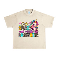 Sandshell cute smart and a little bit dramatic Urban Heavy Tee - Artiststas
