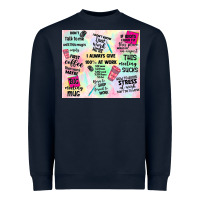 Navy funny office Heavyweight Sweatshirt - TumblerDesignByShophia