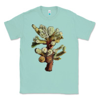 Seafoam Cholla Tree Cactus Classic Tee - LillyAllenDesigns