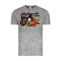 Cloud Rock Moo I Mean Boo Holstein Cow Vintage Tee - LillyAllenDesigns