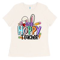 Bone one hoppy teacher Ladies Tee - MaliasSmallBusiness
