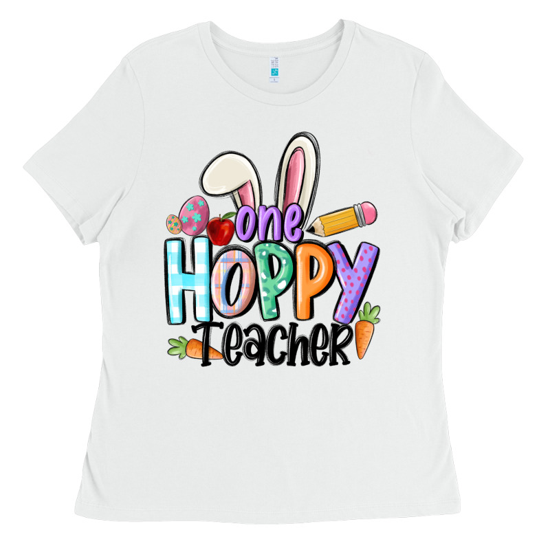 One Hoppy Teacher Ladies Tee by MaliasSmallBusiness | Teevron