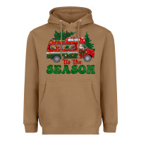 Toasted Coconut christmas 'tis the season Heavyweight Hoodie - BundleAndBundleShop