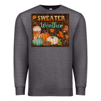 Charcoal Heather sweater weather tumbler Premium Sweatshirt - BundleAndBundleShop