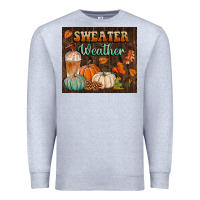 Heather Grey sweater weather tumbler Premium Sweatshirt - BundleAndBundleShop