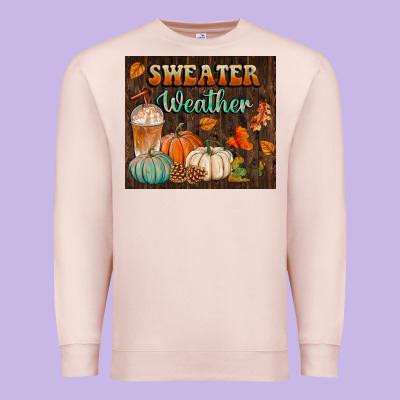 Sweater Weather Tumbler Premium Sweatshirt Designed By Bundleandbundleshop