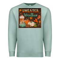Seafoam sweater weather tumbler Premium Sweatshirt - BundleAndBundleShop