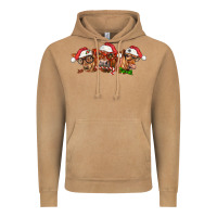 Vintage Camel christmas red angus cows Vintage Hoodie - LillyAllenDesigns