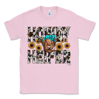 Bubblegum Pink howdy heıfer Classic Tee - JahusDesignShop