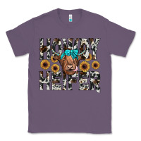 Lavender howdy heıfer Classic Tee - JahusDesignShop