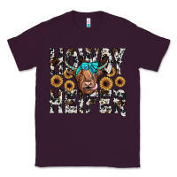 Plum howdy heıfer Classic Tee - JahusDesignShop