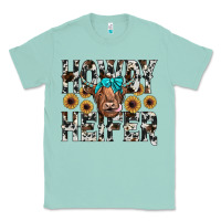 Seafoam howdy heıfer Classic Tee - JahusDesignShop