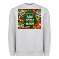 Heather Grey good teacher Heavyweight Sweatshirt - TumblerDesignByShophia