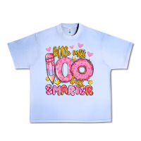 Grape Ice little miss 100 days smarter Urban Heavy Tee - Artiststas