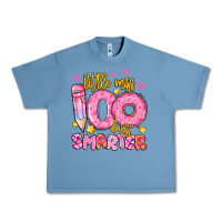 Pebble Blue little miss 100 days smarter Urban Heavy Tee - Artiststas