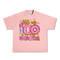 Salmon little miss 100 days smarter Urban Heavy Tee - Artiststas