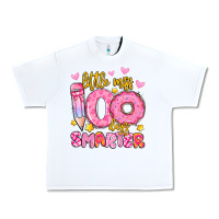 White little miss 100 days smarter Urban Heavy Tee - Artiststas