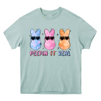 Arona peepin it real easter glitter Heavy Core Tee - MaliasSmallBusiness