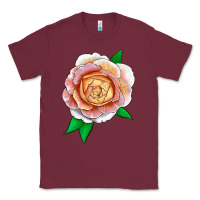 Burgundy Fun In The Sun Rose Classic Tee - LillyAllenDesigns