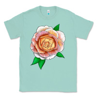 Seafoam Fun In The Sun Rose Classic Tee - LillyAllenDesigns