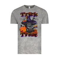 Cloud Rock Trick Or Treat Black Angus Heifer Vintage Tee - LillyAllenDesigns