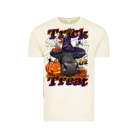 Vintage Arctic Trick Or Treat Black Angus Heifer Vintage Tee - LillyAllenDesigns
