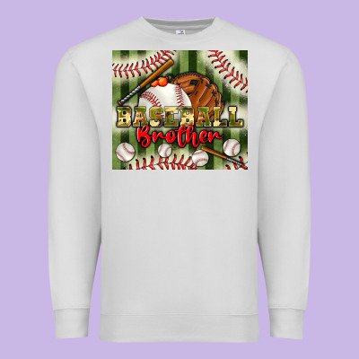 Baseball Brother Tumbler Premium Sweatshirt Designed By Bundleandbundleshop