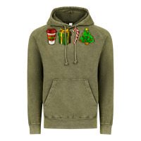 Vintage Olive christmas items Vintage Hoodie - LillyAllenDesigns