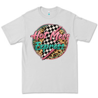 Dove Grey hot mess express Premium Tee - MaliasSmallBusiness