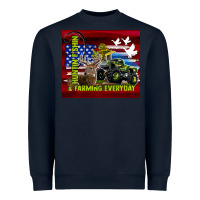 Navy hunting fishing & farming everyday Heavyweight Sweatshirt - TumblerDesignByShophia
