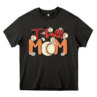 Asphalt t ball mom Heavy Core Tee - MaliasSmallBusiness