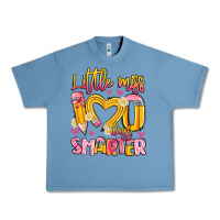 Pebble Blue little miss 100 days smarter Urban Heavy Tee - Artiststas