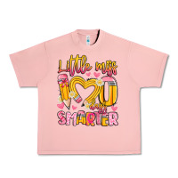 Salmon little miss 100 days smarter Urban Heavy Tee - Artiststas